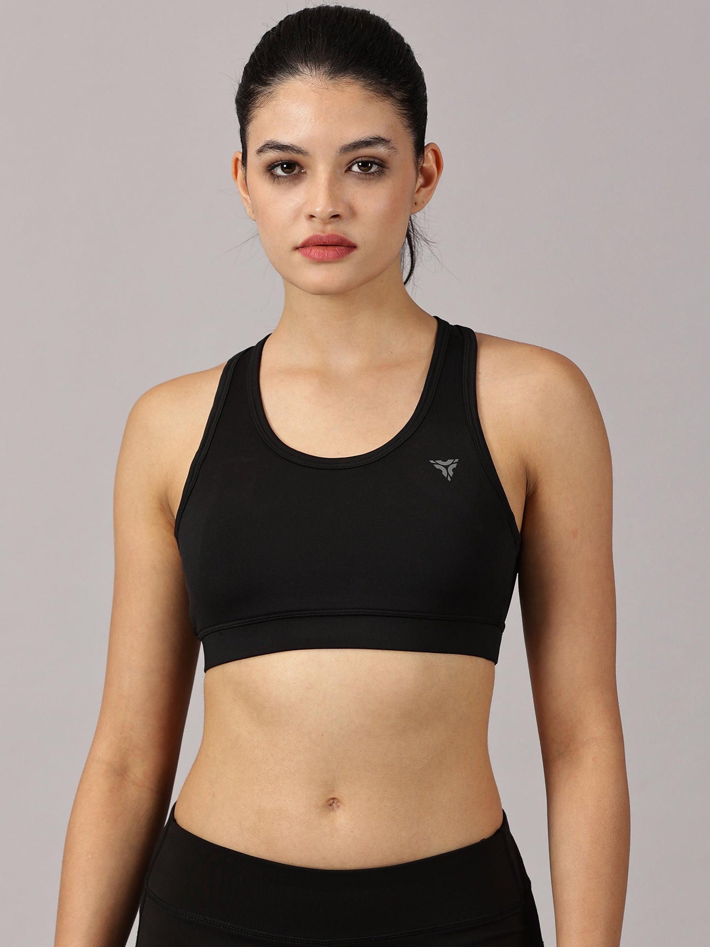 Black Essential Sports Bra