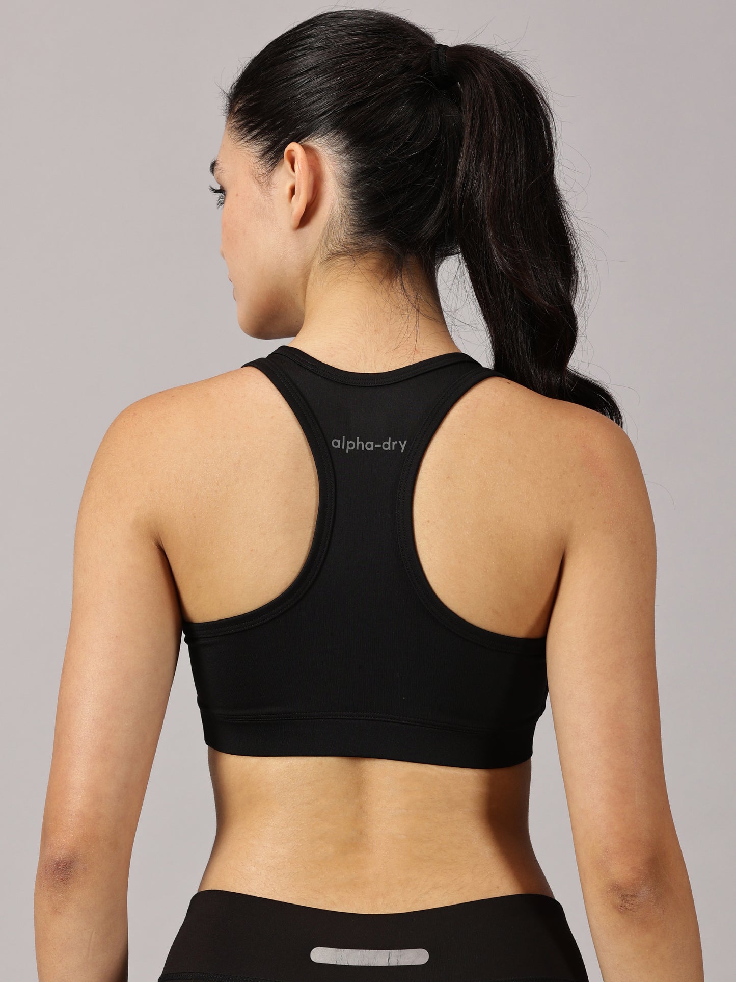 Black Essential Sports Bra