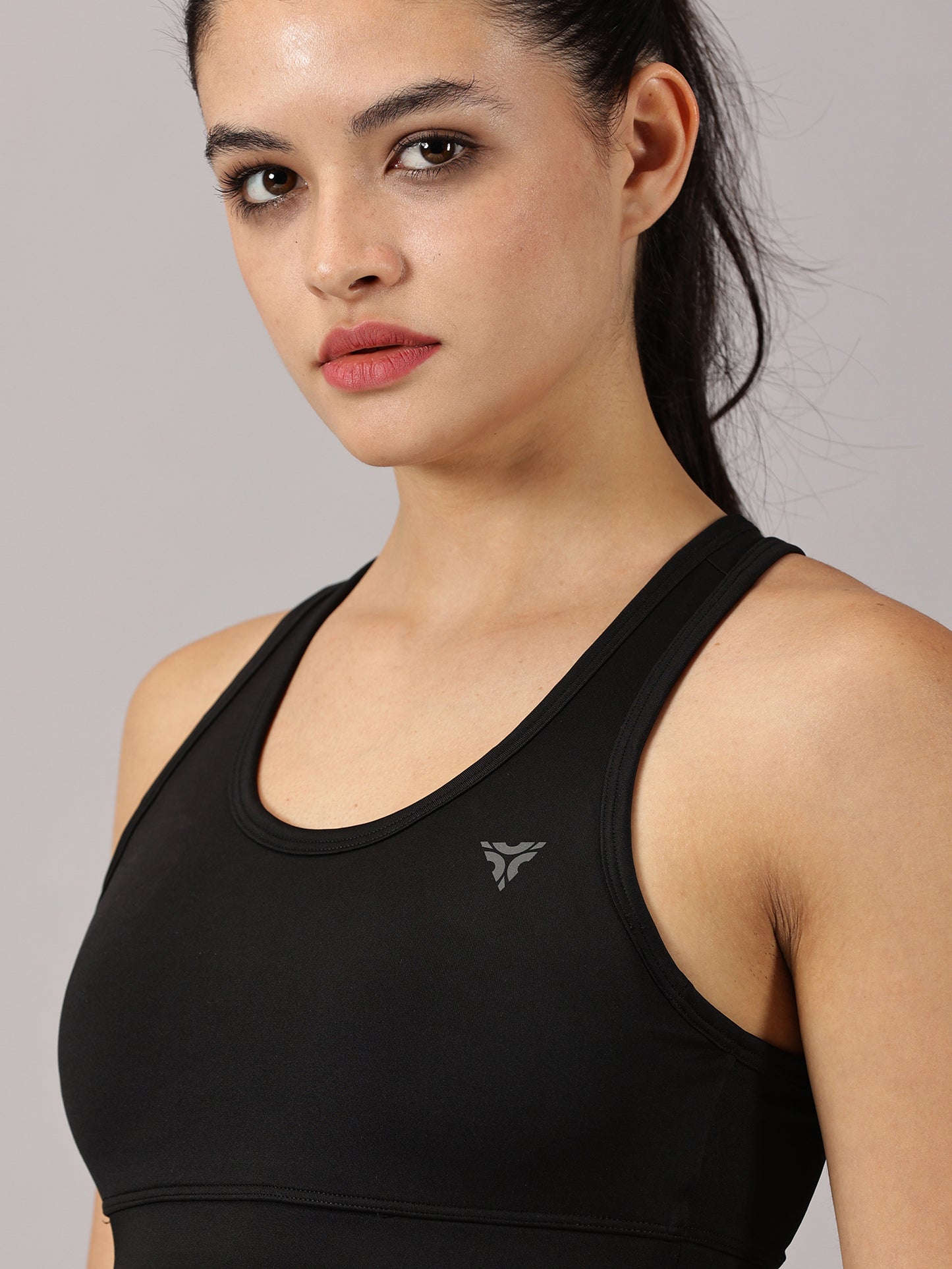 Black Essential Sports Bra