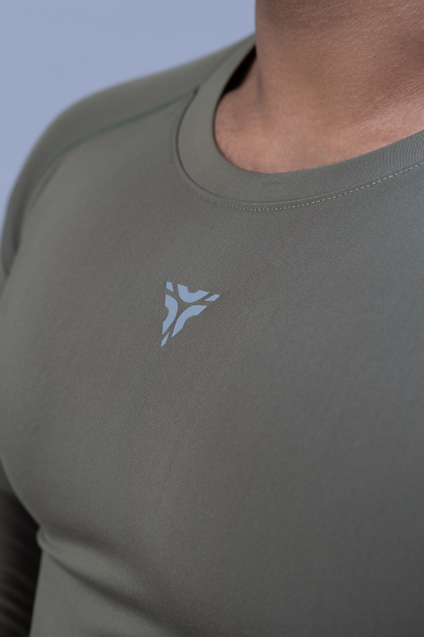 Full Sleeve Compression T-shirt- Olive