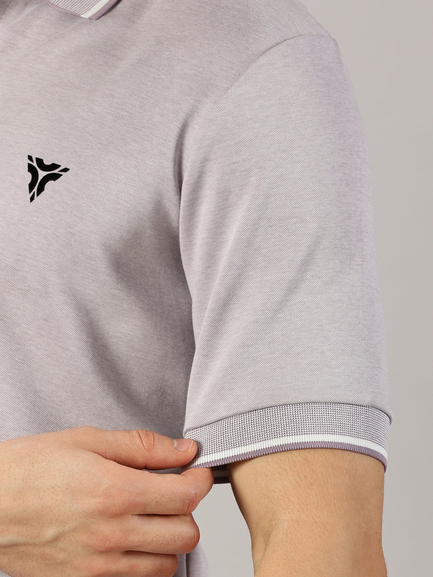 Urban Edge Polo T-shirt- Orchid Mélange