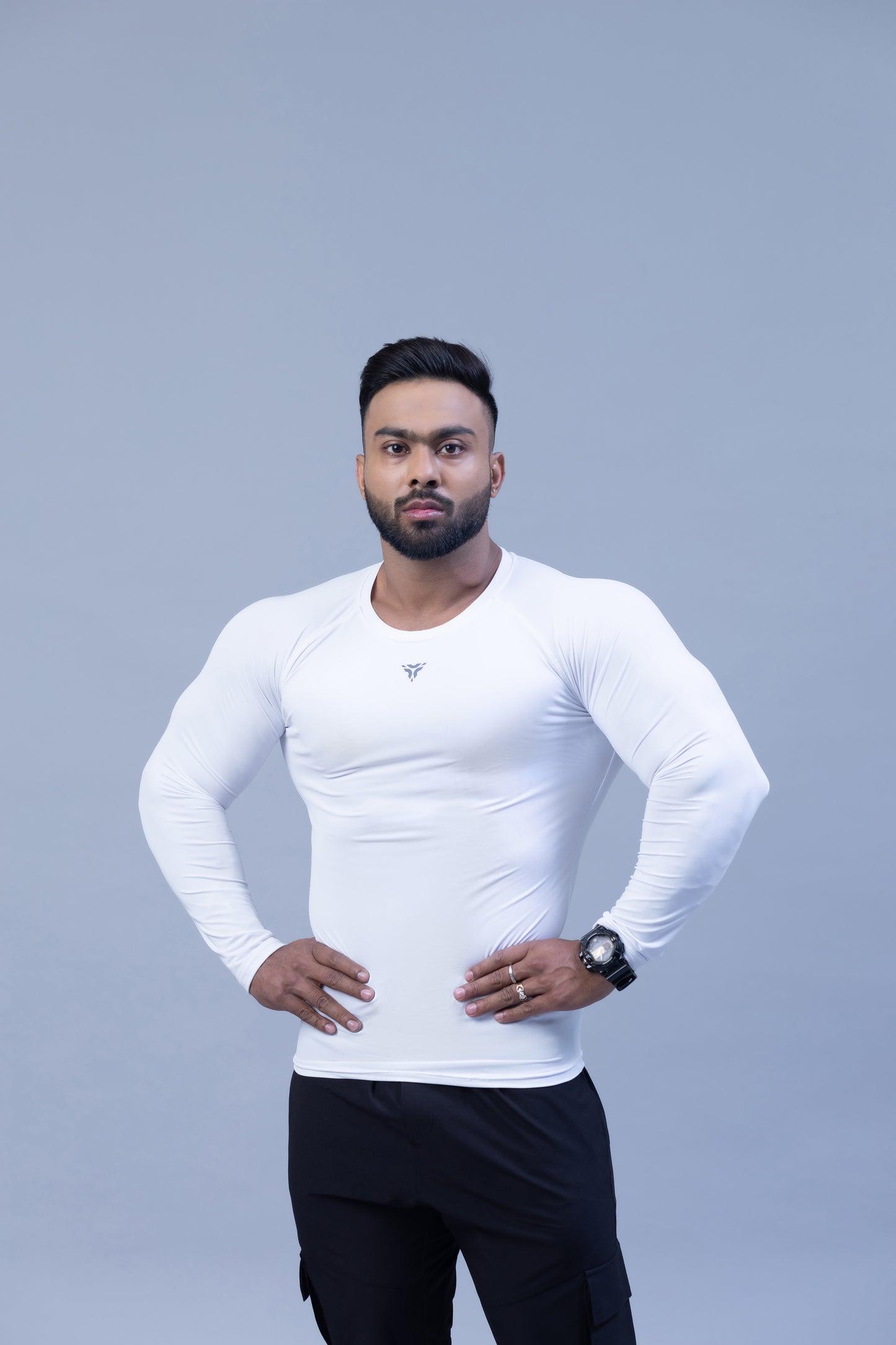 Full Sleeve Compression T-shirt- Black