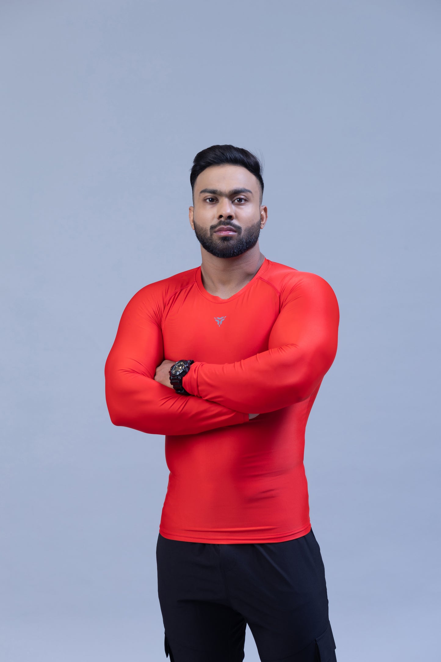 Full Sleeve Compression T-shirt- Red