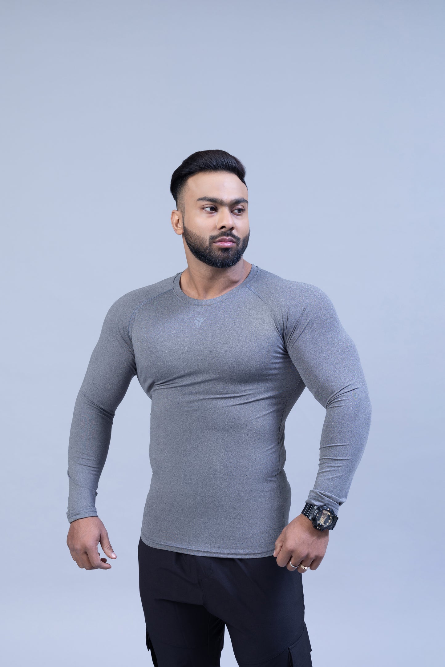 Full Sleeve Compression T-shirt- Olive
