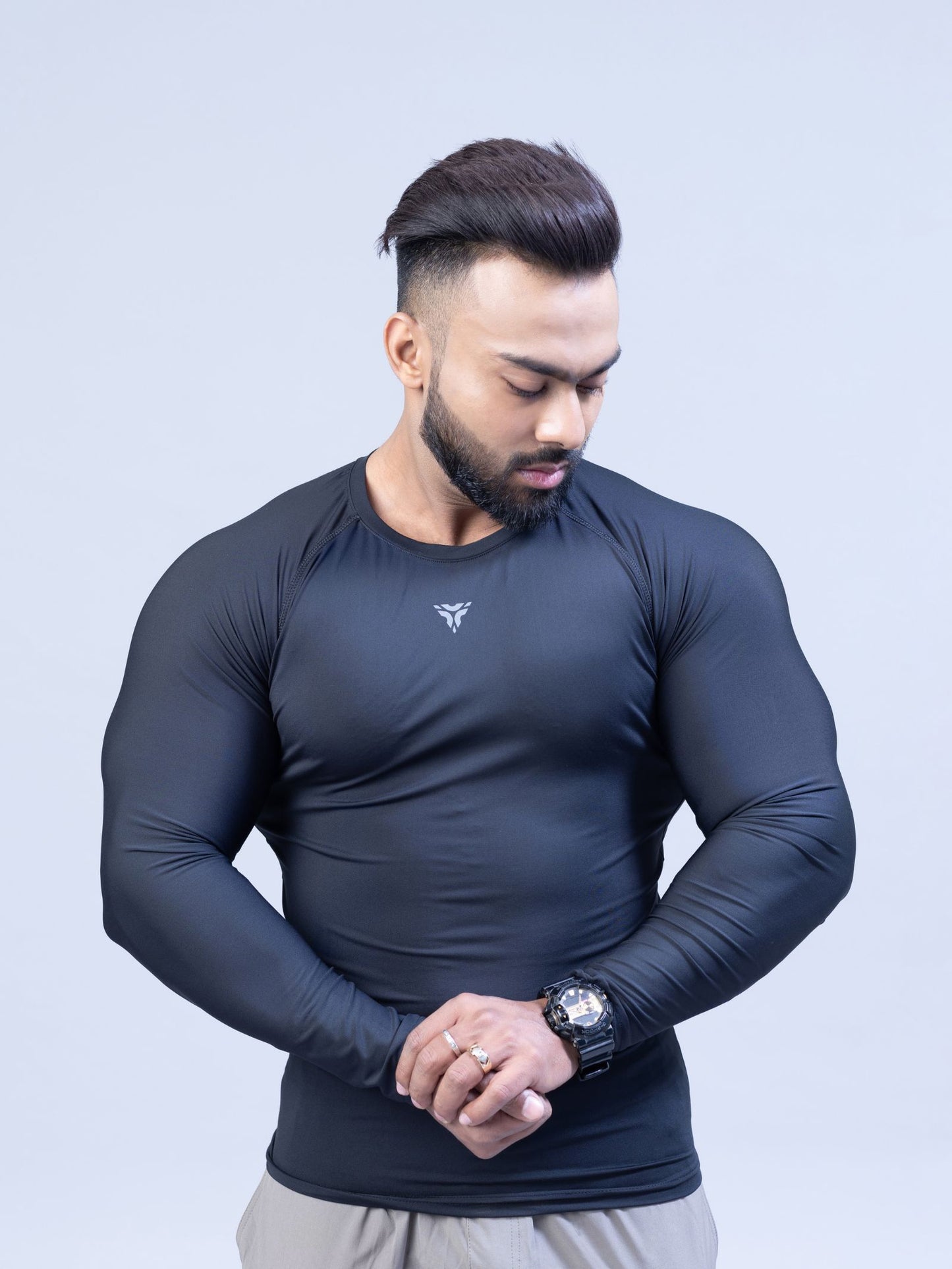 Full Sleeve Compression T-shirt- Red