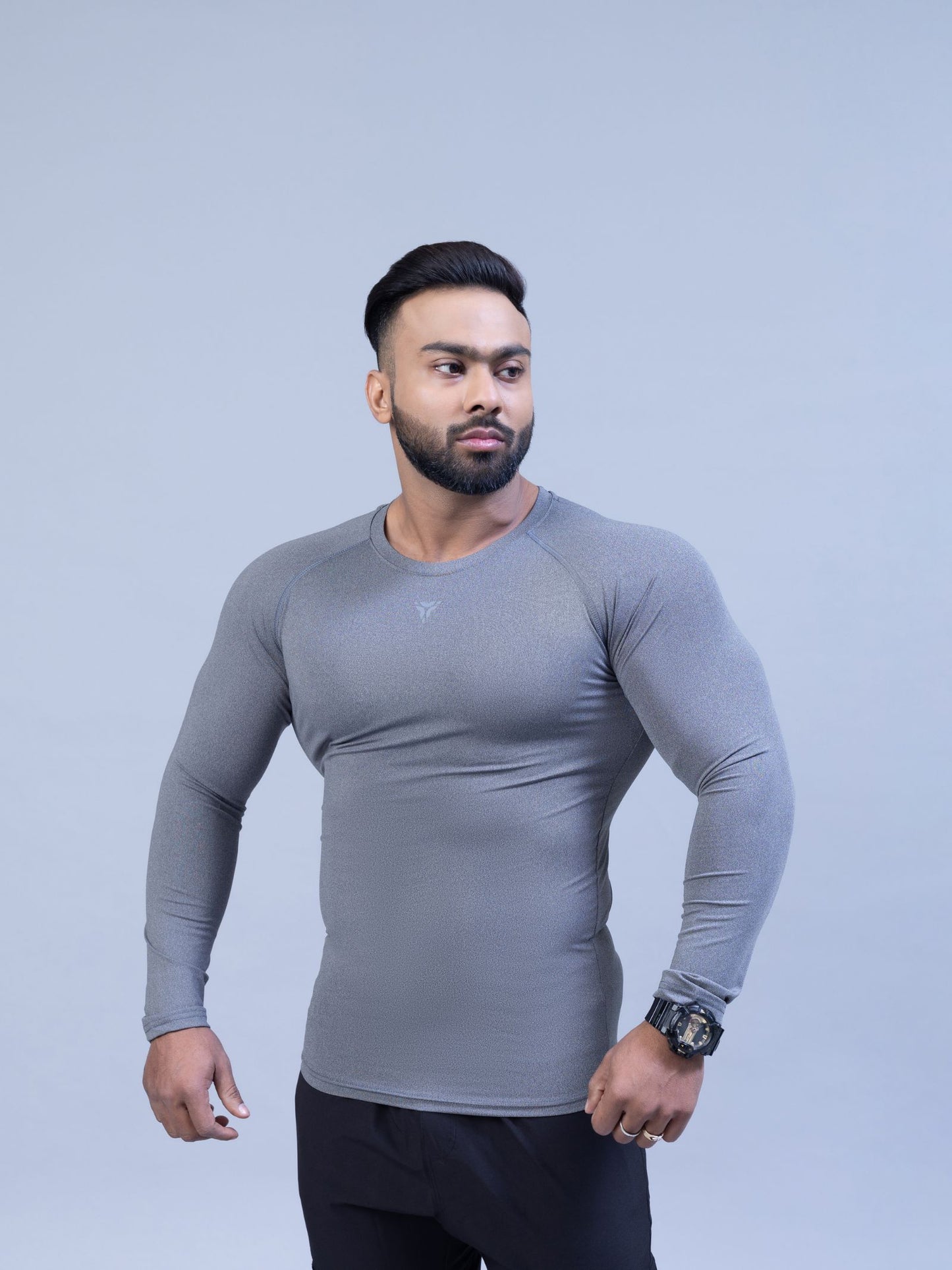 Full Sleeve Compression T-shirt- Black