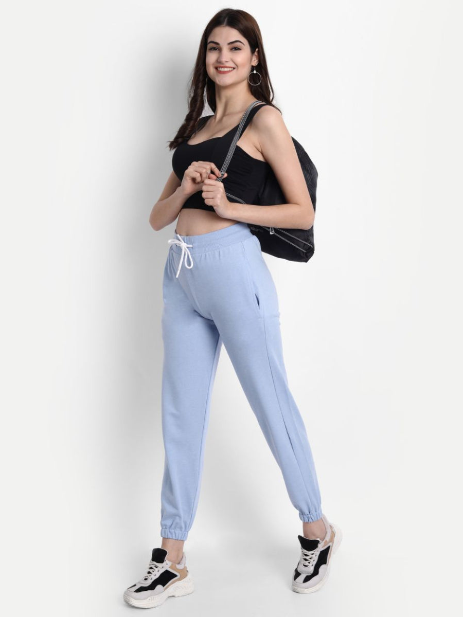 Baggy fit Joggers- Sky Blue