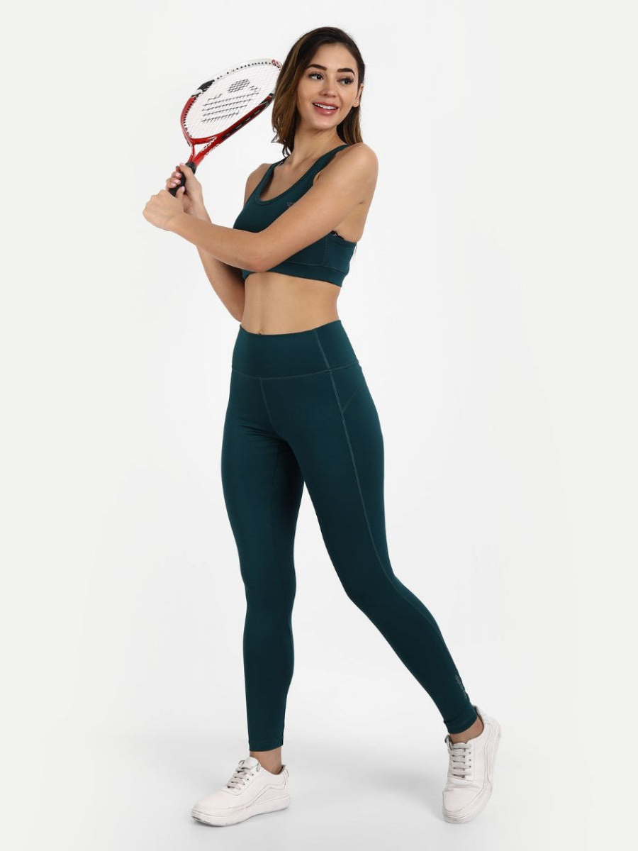 Signature Leggings- Bottle Green