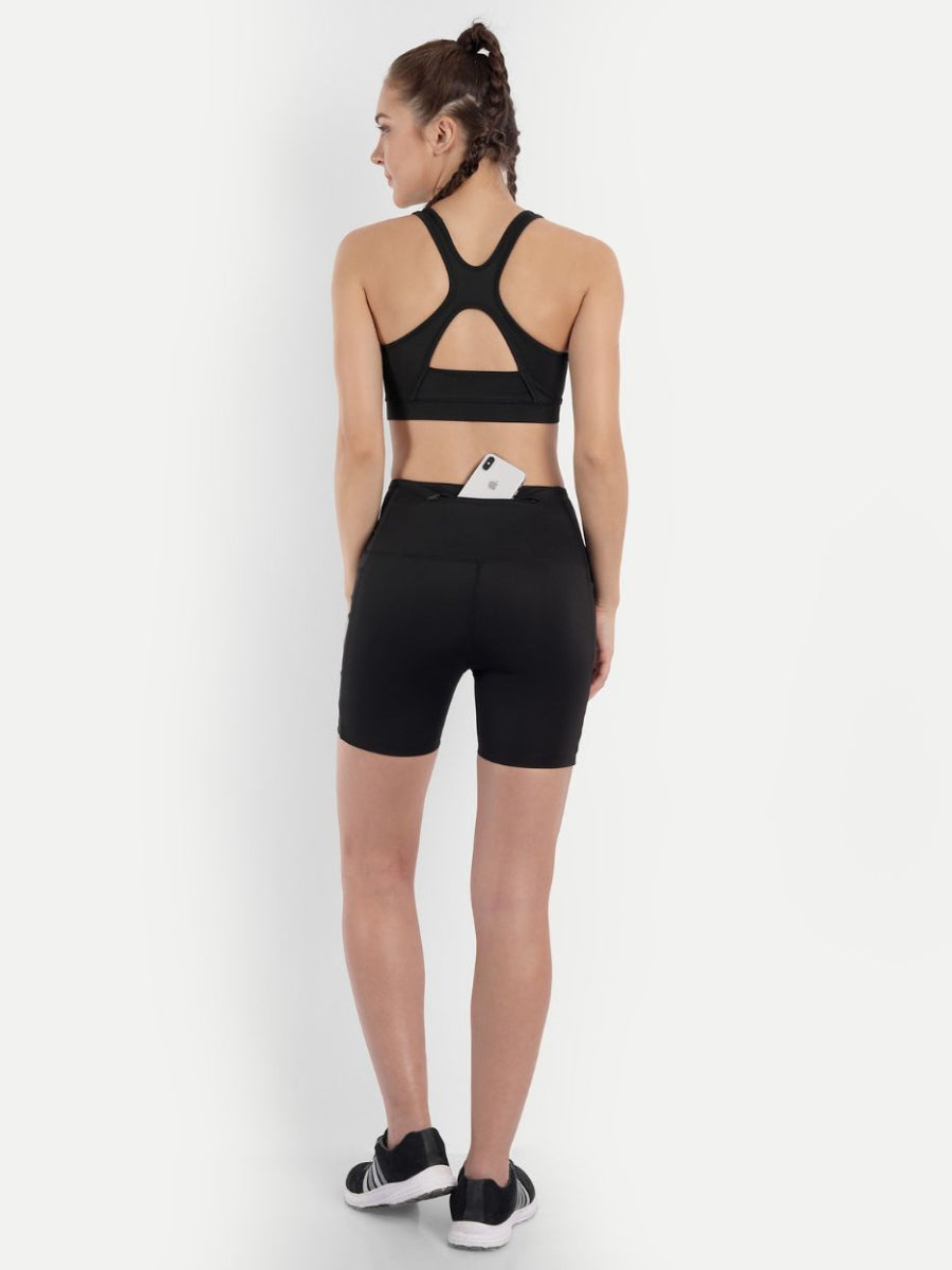 True Mobility Shorts- Ebony Black