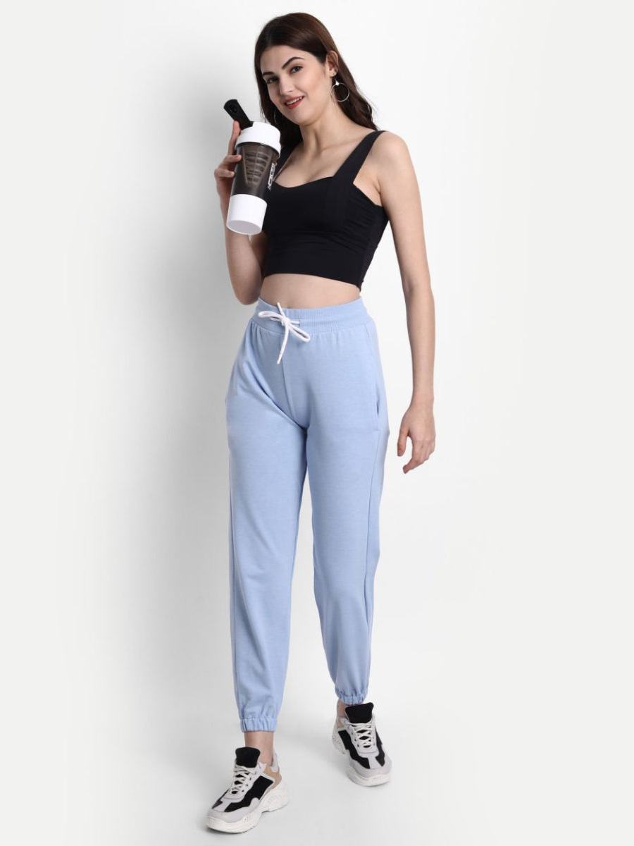 Baggy fit Joggers- Sky Blue
