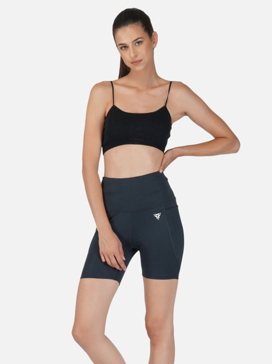 True Mobility Shorts- Iron Grey