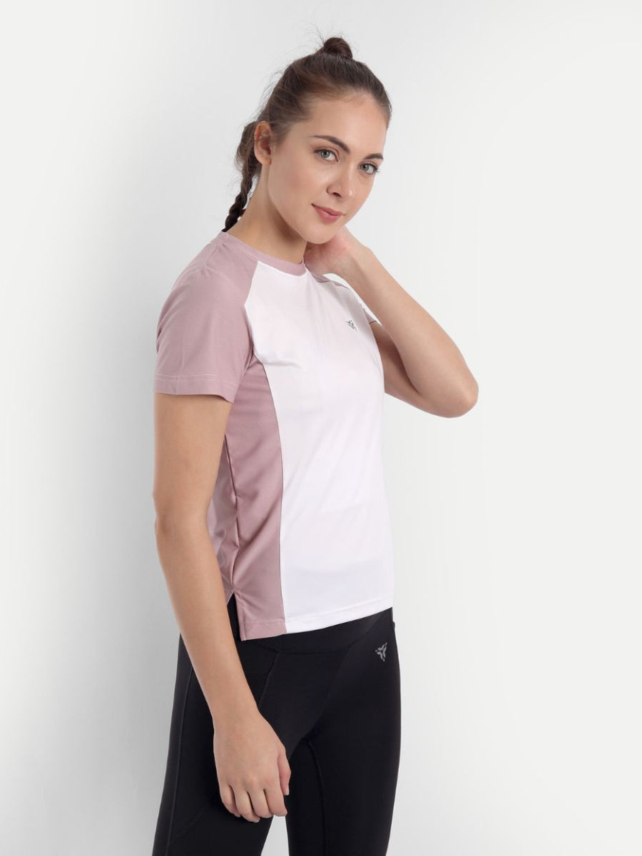 Aerate Pro T-shirt Pink and White
