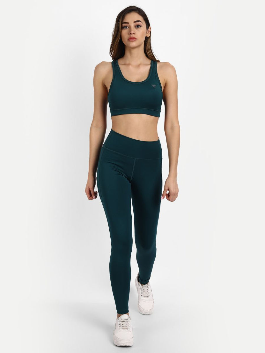 Bottle Green Legging Co-ord Set