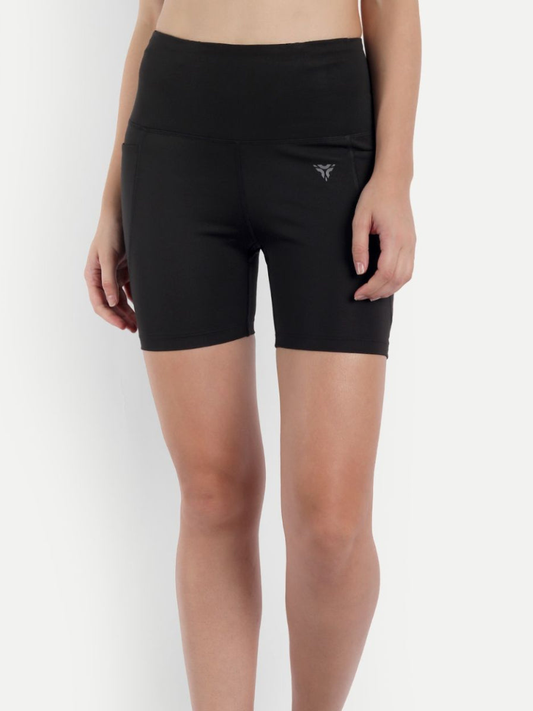 True Mobility Shorts- Ebony Black
