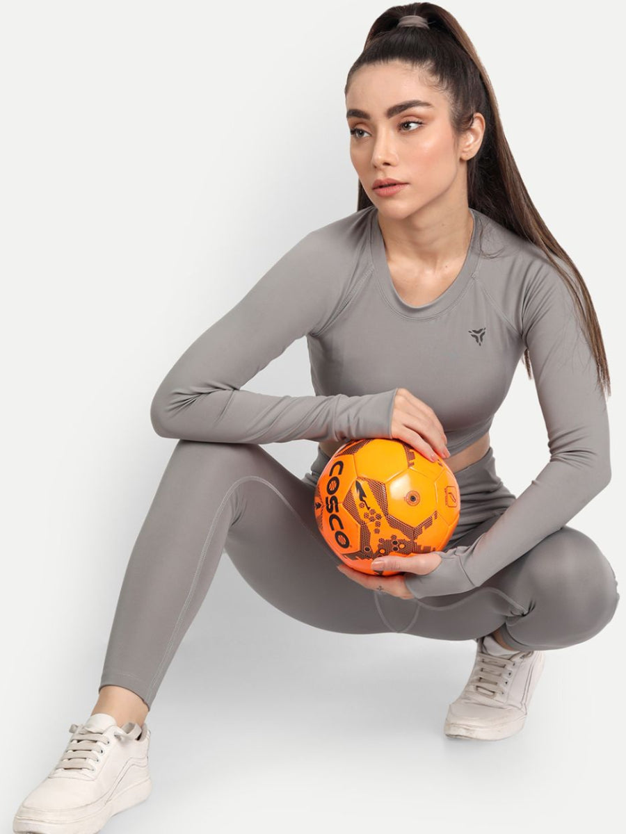 Extent gym Co-Ord Set- Cloud Grey