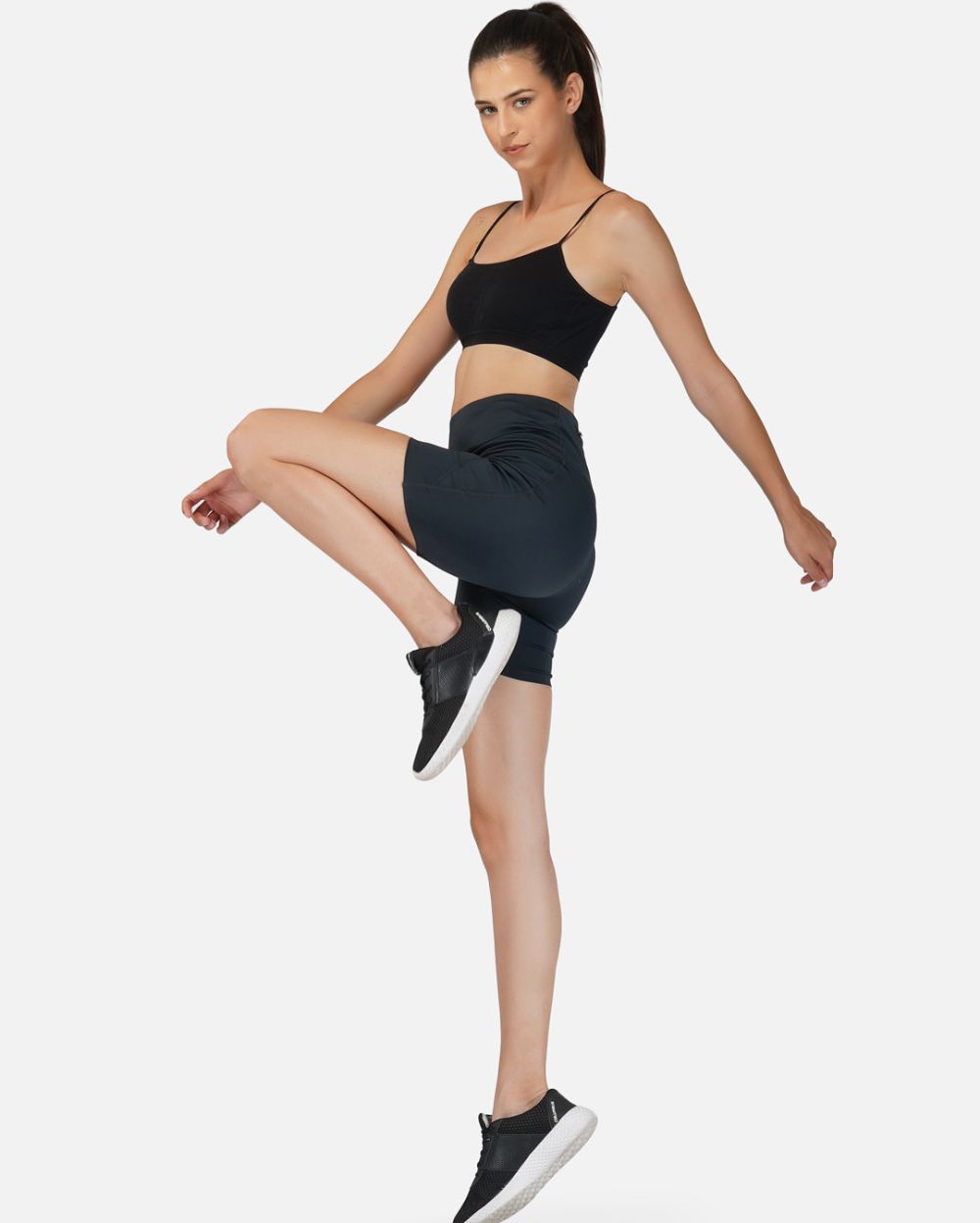 True Mobility Shorts- Iron Grey